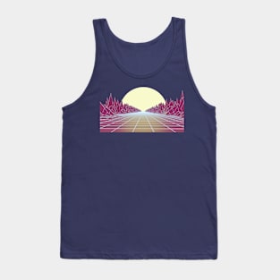 Retro Sunset Tank Top